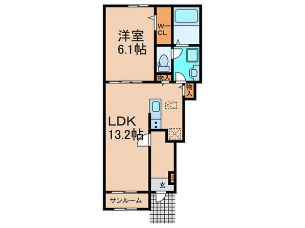 仮）アヴァンザーレの物件間取画像